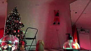 Blonde tight pussy babe solo toy fun in glamour masturbation