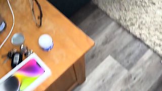 Blonde babe gets doublefucked by DILFs