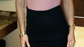 Blonde Natasha Marley with big boob