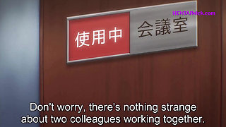 Boss Fucks His New Slutty Secretary On Her First Day - Hentai Sex Anime(ENG Sub)