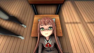 DDLC girls farting animation