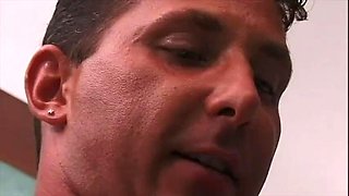 She Washes Him Before a Great Anal Fuck in the Bathroom