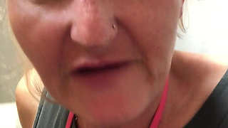 Power Pissing From a Perfect Hairy Pussy in Public Toilets