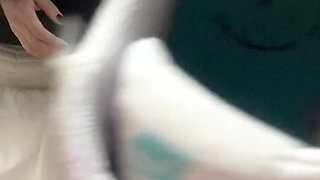 Removing My Sweaty and Super Stinky Sneakers I Was Wearing Yesterday Just for You