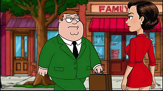 Cuckold's Sexual Fantasies. Cartoon. Parody
