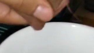 Mexican girl milking her tits