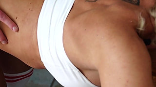 Bending My Neighbours Wife Over the Kitchen Bench