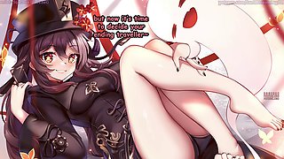 Hu Tao enjoys a fun guessing game with plenty of tantalizing endings