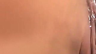 Threesome with a Slut with Firm Tits and Light Hair Who Has Her Pussy and Ass Stretched by a Monster Cock