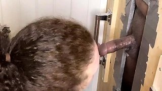 Glory Hole Blowjobs and Brunettes