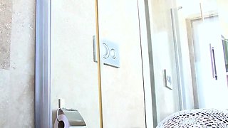 Danielle Maye – Sharing Holiday Bathroom with Brother
