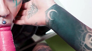 Lesbian BDSM Strap on Sex Pussy Anal and Whipping