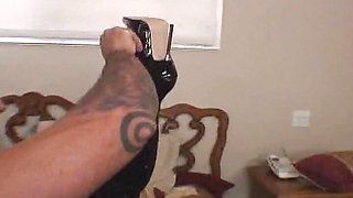 Beautiful pornstar doll eats cum after hard fuck