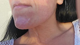 Smoking After Blowjob with Cum in My Mouths