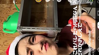 Tiny Japanese babe hardcore spitroasted and she enjoys jizz