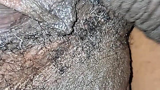 Juices in My Grey Pussy Hair...