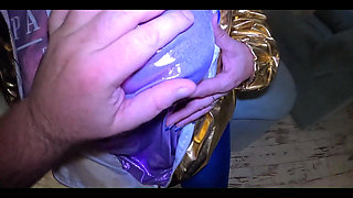 Shiny Cameltoe Tease, Hard Spanking, Deep Blowjobs & Rough Doggy with Double Cumshot 302