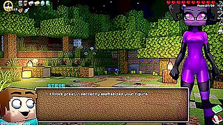 Car Toon - Hornycraft Updates - Monster Girls Threesome!! - Minecraft Parody Sex