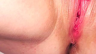 Up Close Creamy Orgasm and Stretched Pussy