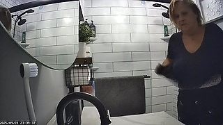 Mrs. Joanne Tanner a Real Public Schoolteacher Flashing Her Big Natural Tits