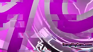 Latina horny camgirl busty babe camshow squirting