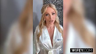 WIFEY Bride Danielle Renae Gets Stretched Out In 5-BBC Gangbang While Hubby Watches