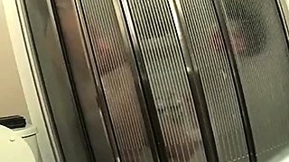Horny curvy stepmother spied in shower