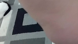 The beautiful mom needed to stroke a hard cock against her little round belly