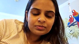 Indian Wife and Husband Romance with Pregnant in Interview