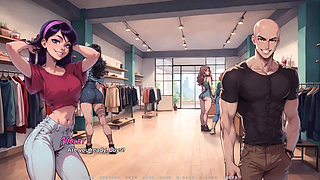 My New Girlfriend - Violet Loves to Show Herself off to My Friends