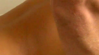 Beautiful teen covered in oil at massage before masseur creampie's her pussy