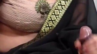 Big Ass Hot Indian Aunty Riding Cock Hard with Indian Saree.