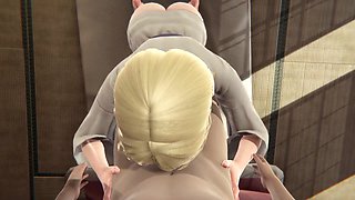 Tsunade hentai parody featuring Erza6662 in a wild cartoon adult adventure