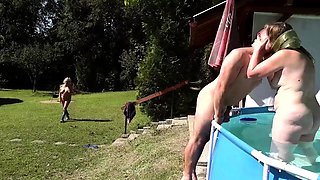 OnlyTaboo - BBW Betty Violet Mature Pool Anal Party Orgy