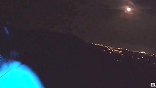 A stunning Latina slut has her pussy pleased with love and passion