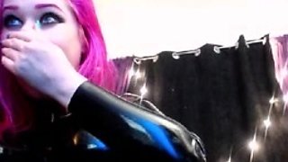 Emo Teen Becka Solo Webcam Masturbation Porn