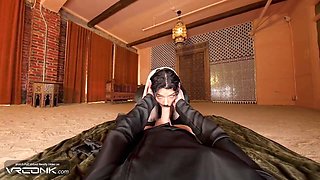 Brunette Chani In Uniform Rides Atreides Huge Cock In Dune Cosplay Parody Pt.1 With Harley Haze And Vr Porn