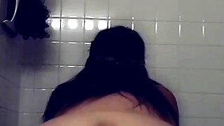 Big boobs milf masturbates with her dildo