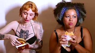 Eating and Burping