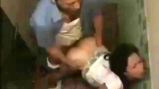 Wife in the toilet