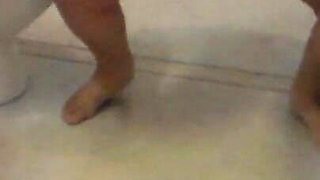 Jen Is Peeing All Over the Bathroom Floor