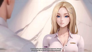 Hotel cartoon sex adventure with playful characters