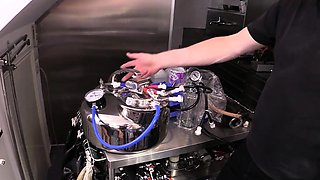 Amateur ass fucking and spanking