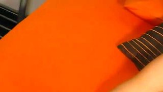 The horny girl is called Uschi and she has a tingling in her wet pussy