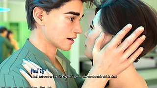 Anime-inspired milftoon drama with some steamy manga action