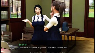 Anna's Christmas Gift: Big Tits MILF Fucks Big Cock in HD 3D Hentai Fantasy