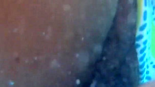 The Taboo Dip, Interracial Couple Nearly Get Caught Having a Moment at the Pool