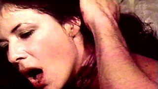 Hot milf mom brunette blowjob and ride a big black
