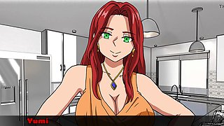 Luxurious boss wife loves to cheat and suck dick in this animated tale by Loveskysan