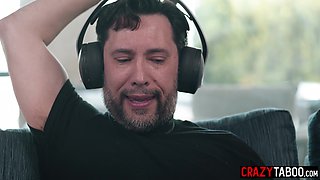 PAWG caught step uncle and banged hard